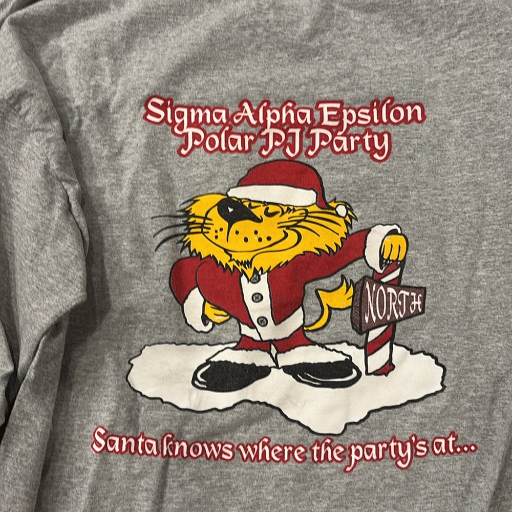 Sigma Alpha Epsilon 2008 Christmas Party Size Large
